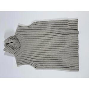 Max Mara Sleeveless Turtleneck Sweater Vest Wool Cashmere